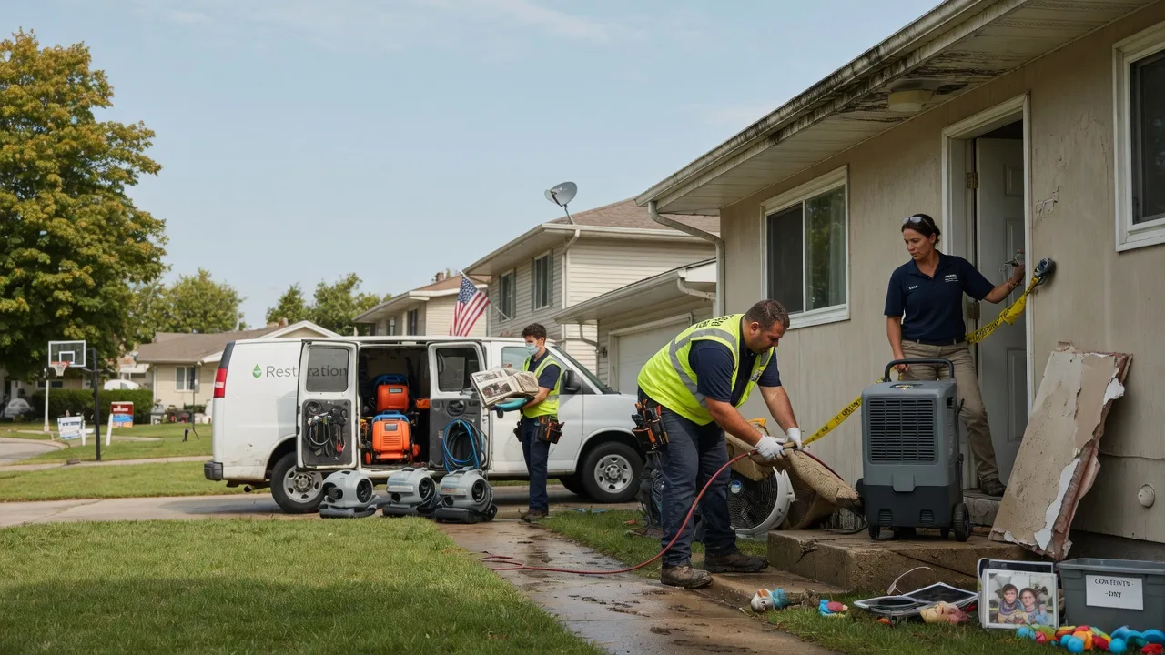 Water Damage Restoration in Meridian, NY near me